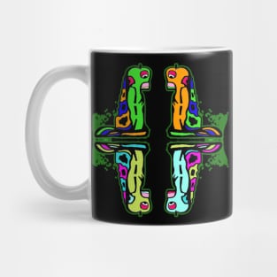 Four Aliens Mug